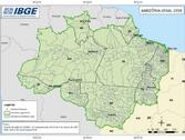 IBGE atualiza Mapa da Amazônia Legal 