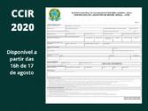 Emissão do CCIR 2020 será liberada em 17 de agosto 