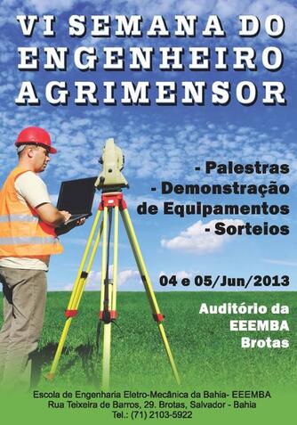 VI Semana do Engenheiro Agrimensor