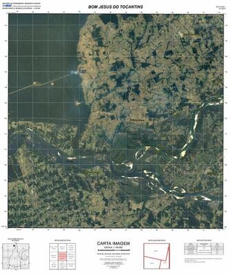 IBGE disponibiliza Cartas Imagem do Estado do Tocantins