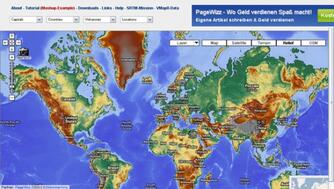 Site oferece imagens SRTM aplicáveis ao Google Maps