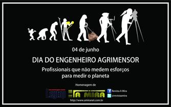 Parabéns, engenheiro agrimensor!